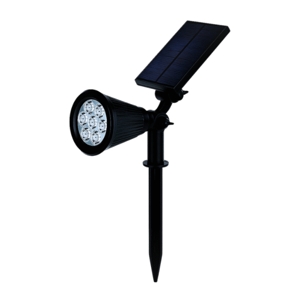 7w solar led garden spike light