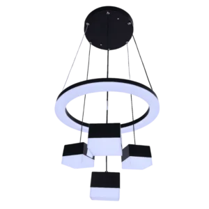 modern luxury led ring chandelier ceiling light in dubai