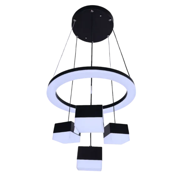 modern luxury led ring chandelier ceiling light in dubai