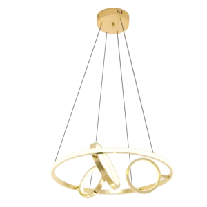 modern luxury led ring chandelier ceiling light in dubai