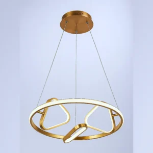 modern luxury led ring chandelier ceiling light in dubai