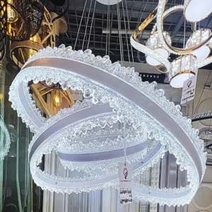 modern luxury led ring chandelier ceiling light in dubai
