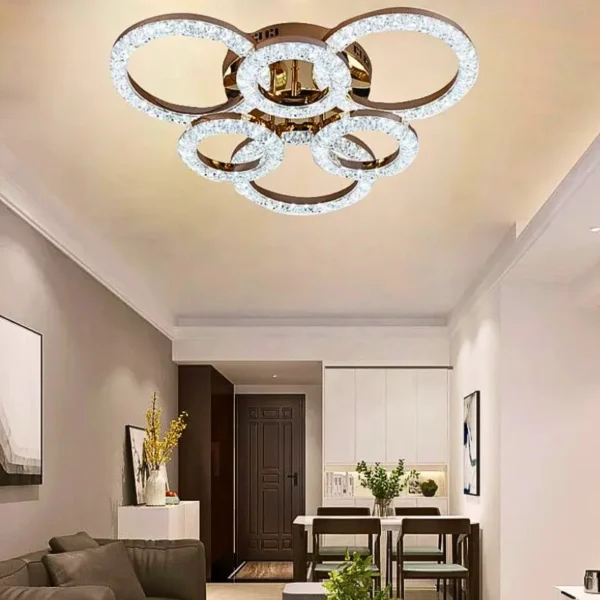 gold dimmable led ceiling lamp uae