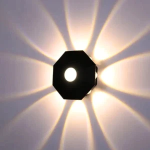 sleek waterproof led wall light