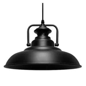 black industrial pendant light modern hanging lamp