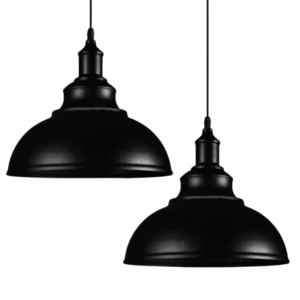 riankh industrial farmhouse 16.1" adjustable pendant light