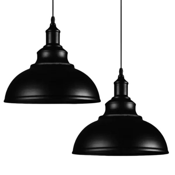 riankh industrial farmhouse 16.1" adjustable pendant light