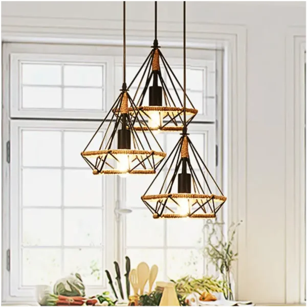 modern three head sputnik chandelier