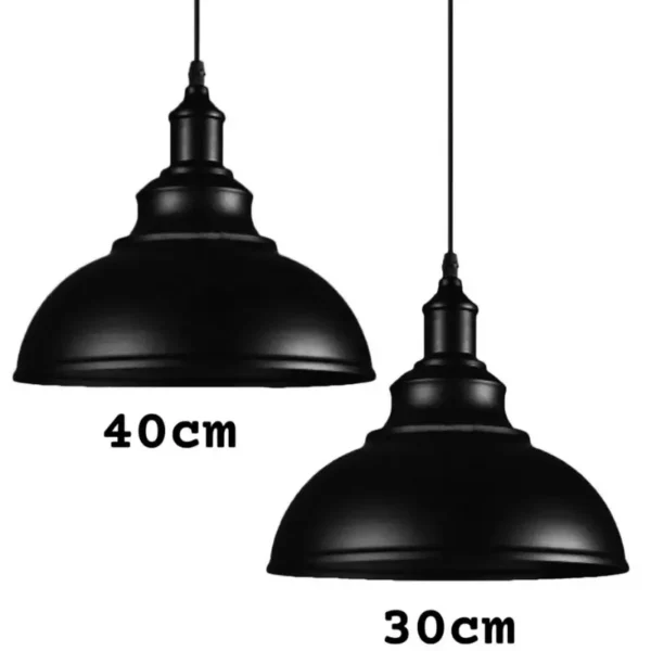 riankh industrial farmhouse 16.1" adjustable pendant light