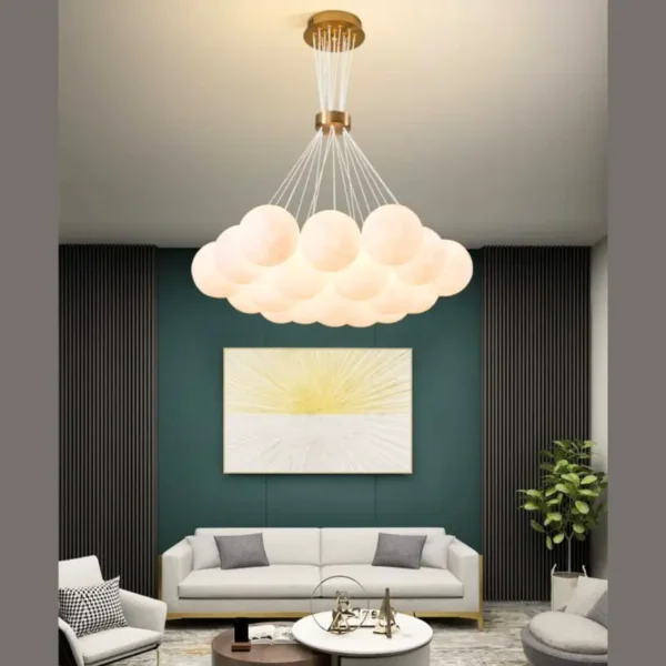 modern cloud design chandelier for dubai interiors