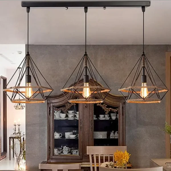 modern three head sputnik chandelier