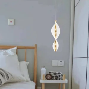 stylish gold pendant light