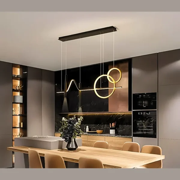 modern black hanging lamp uae