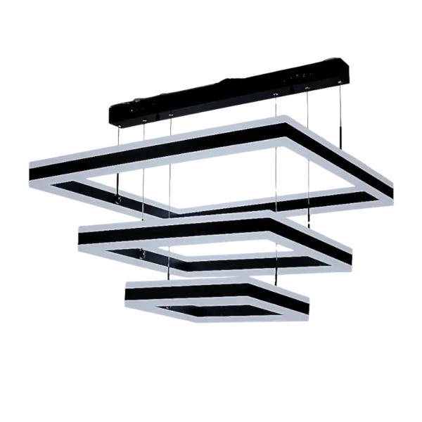 multi layer pendant chandelier