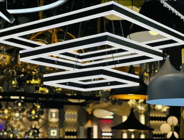 multi layer pendant chandelier