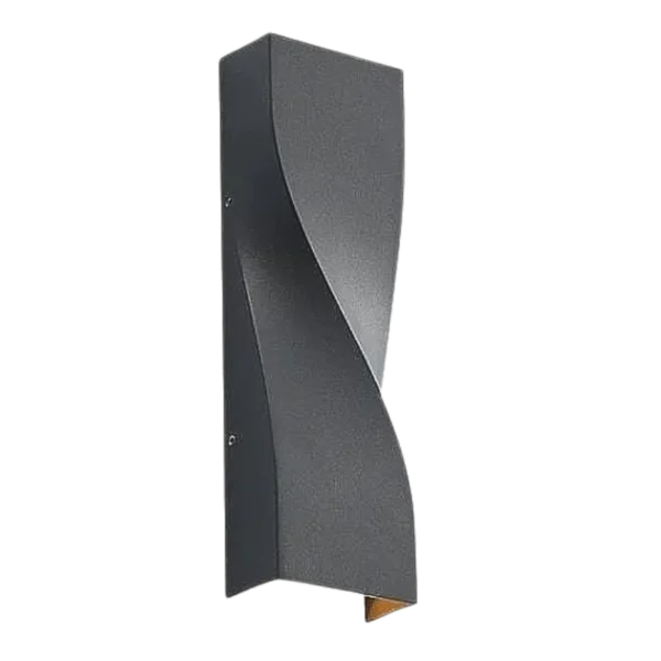 led outdoor wall light uae | twisted shield anti‑glare downlight, ip65 — fast delivery