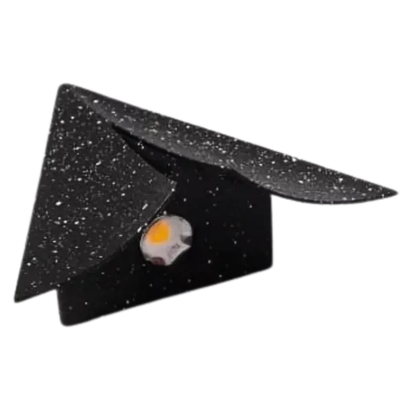led outdoor wall light uae | speckled black canopy, anti‑glare cob — ip65, fast delivery