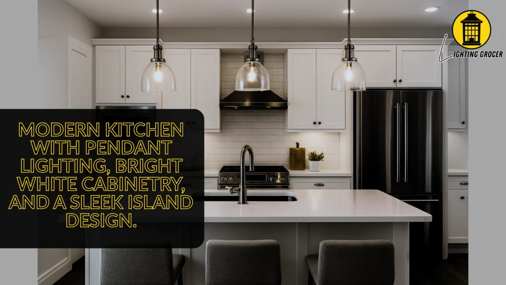 How to Choose the Perfect Lighting for Every Room in Your Home modern kitchen with pendant lighting