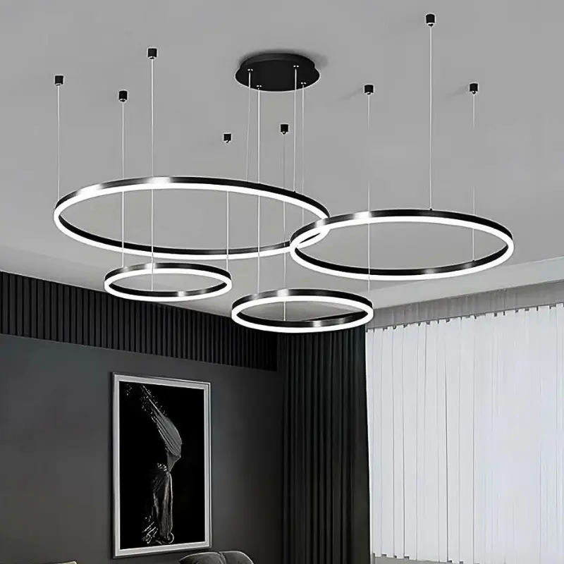 modern led ring chandelier light for dubai homes modern led ring chandelier light for dubai homes