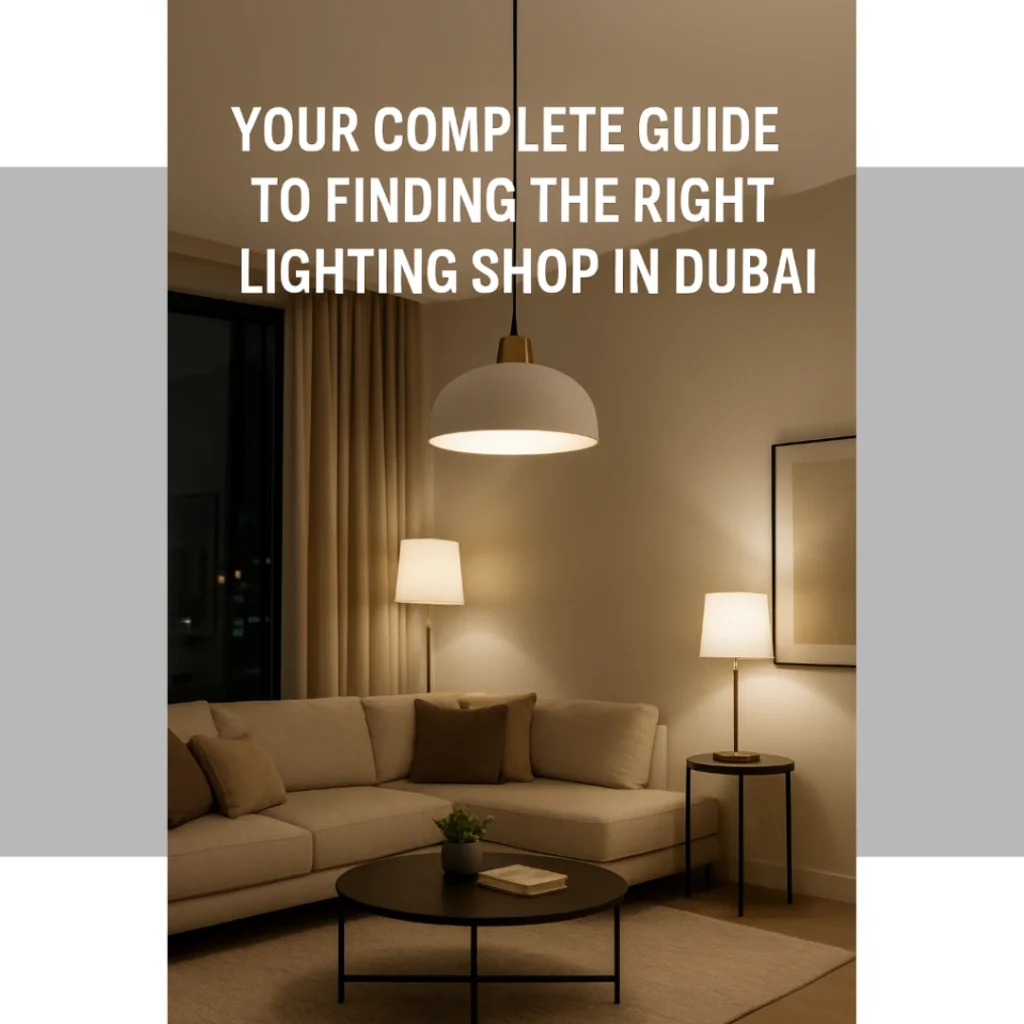 Best Lighting Shops in Dubai: Your Complete Guide to Modern Home Lighting Best Lighting Shops in Dubai: Your Complete Guide to Modern Home Lighting