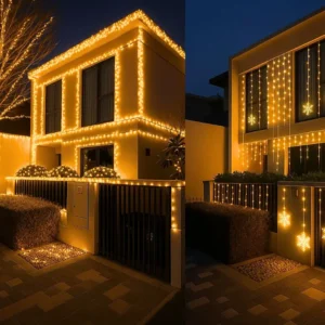 christmas lighting package dubai – full house christmas light decoration service