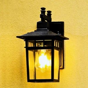 afloat outdoor wall light dubai – black