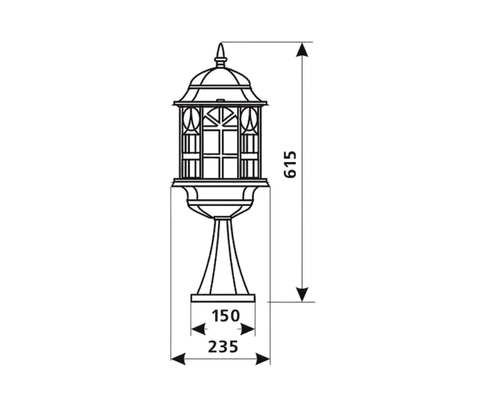 classic outdoor garden post lamp classic outdoor garden post lamp